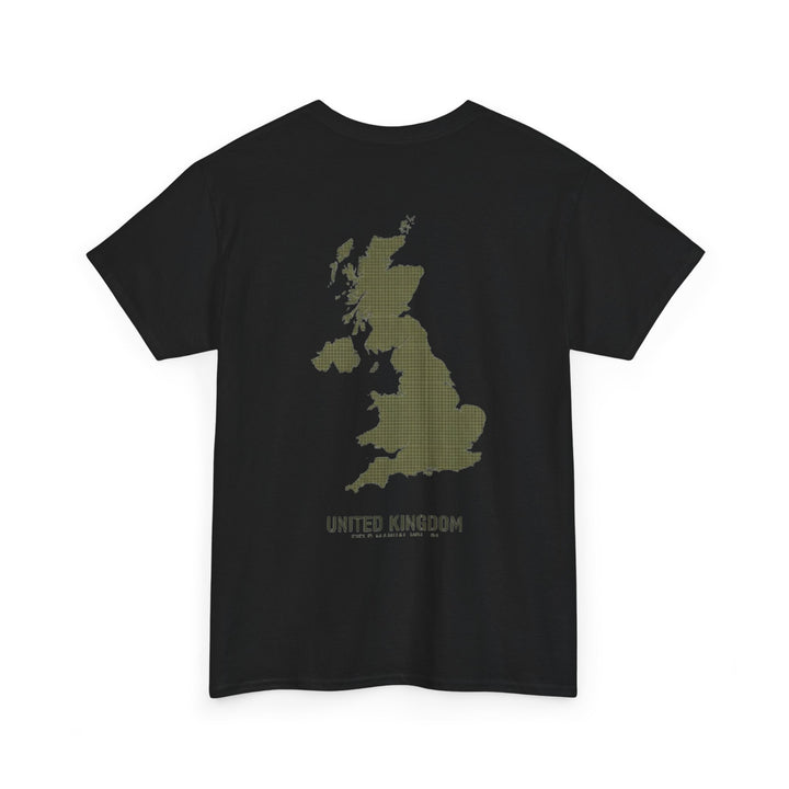 United Kingdom Map T-Shirt — Minimal UK Outline Tee
