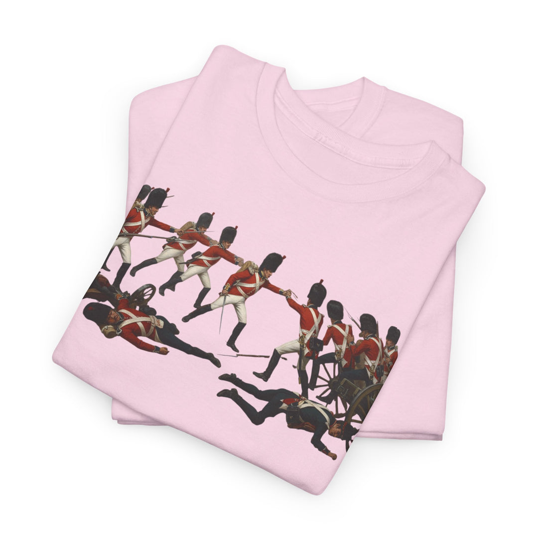 Waterloo Battle T‑Shirt — Historic Napoleonic War Commemorative Tee