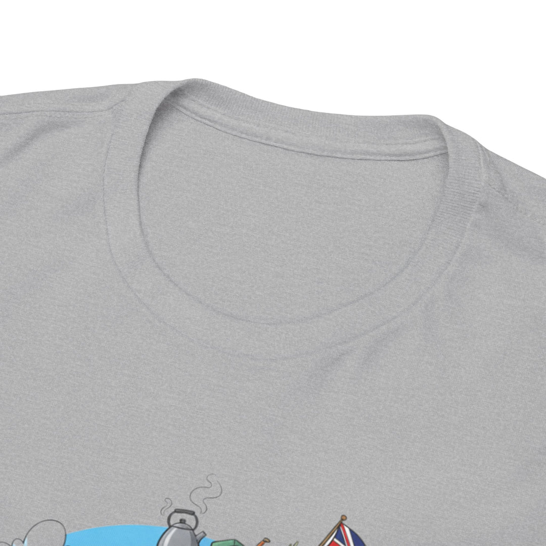 Retro Mountain Adventure T-Shirt - Vintage Camper Van Graphic Tee