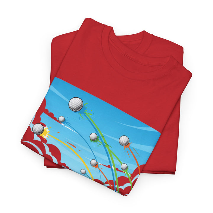 Golf Ball Flight T-Shirt | Golf Graphic Tee