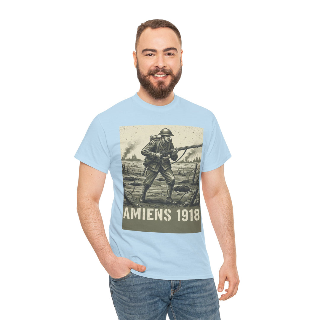 Amiens 1918 T-Shirt — World War I Vintage Soldier Graphic Tee