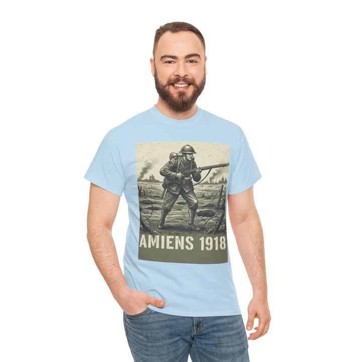 Amiens 1918 T-Shirt — World War I Vintage Soldier Graphic Tee