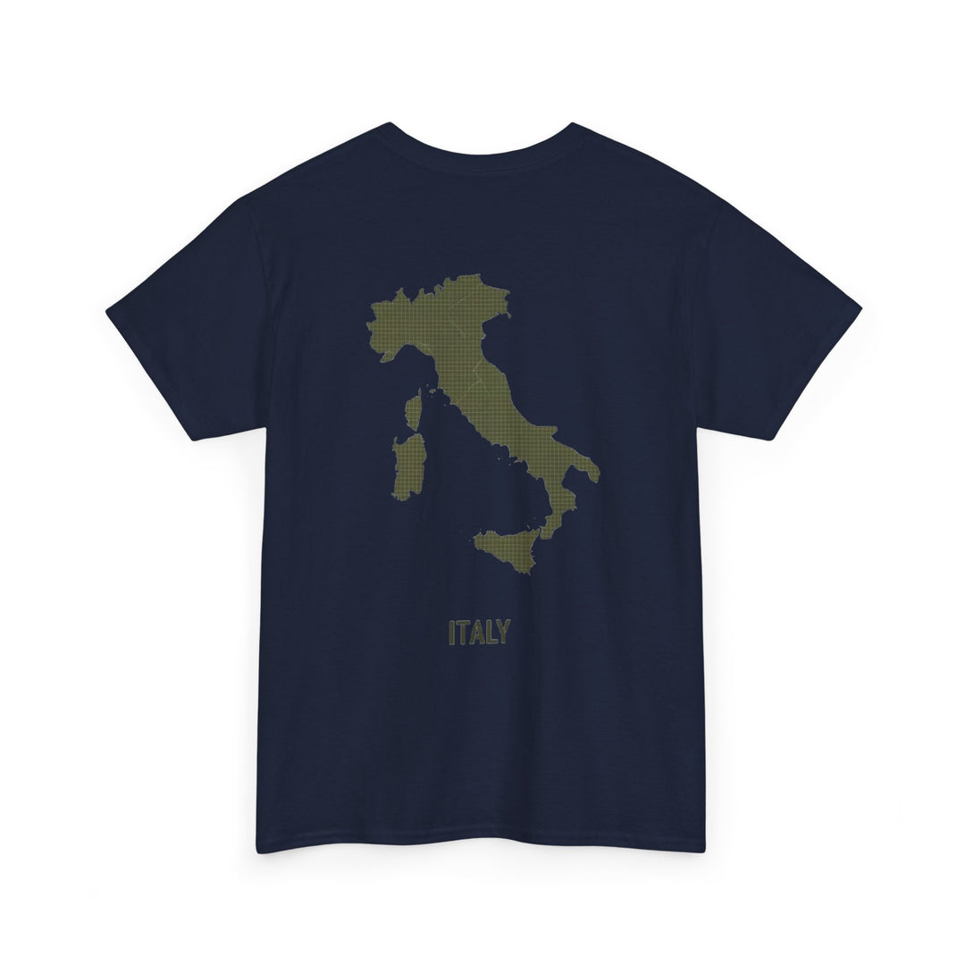 Italy Map T‑Shirt — Minimalist Travel Tee with &