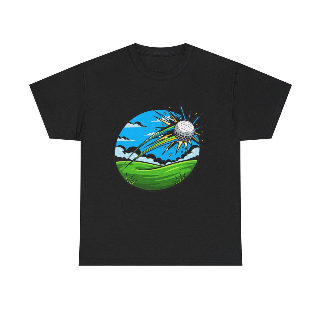 Sunrise Golf Graphic Tee – Scenic Golf Shirt
