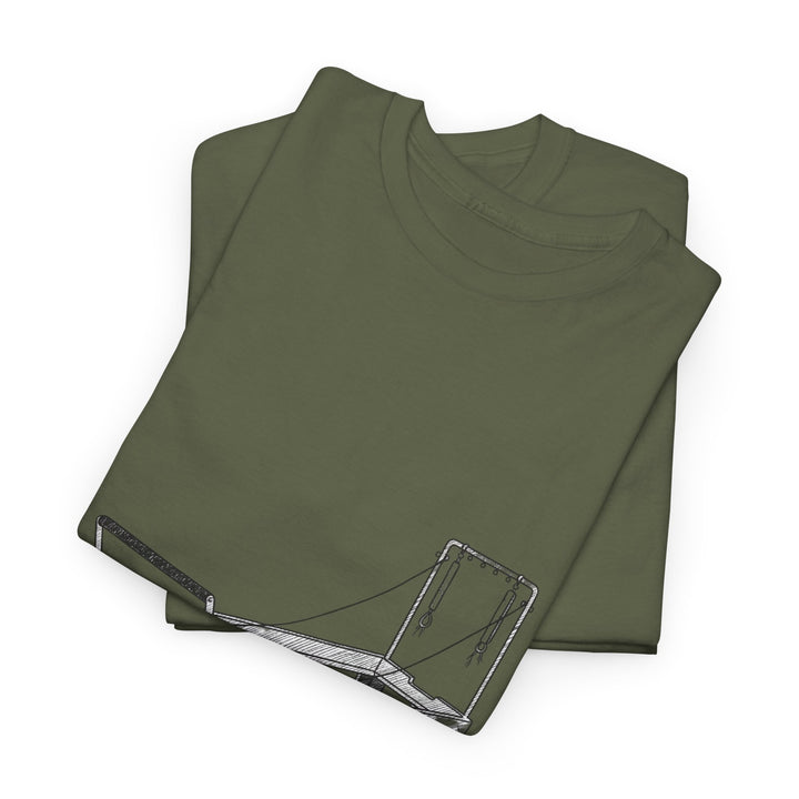 Pilates Reformer Tee – soft, breathable cotton designed for reformer Pilates. Comfortable, flexible, and perfect for studio workouts or casual wear.