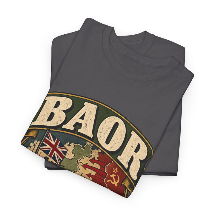 BAOR T-Shirt — “Deterring the Warsaw Pact Between Beers” Cold War Humour Tee