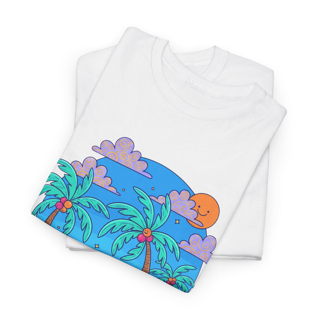 Island Style Golf Cart Beach T-Shirt
