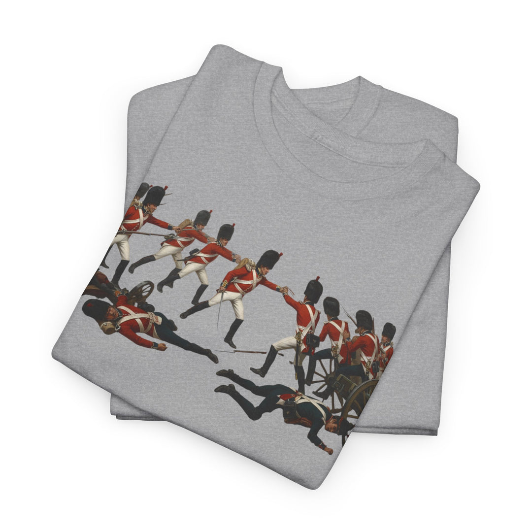 Waterloo Battle T‑Shirt — Historic Napoleonic War Commemorative Tee