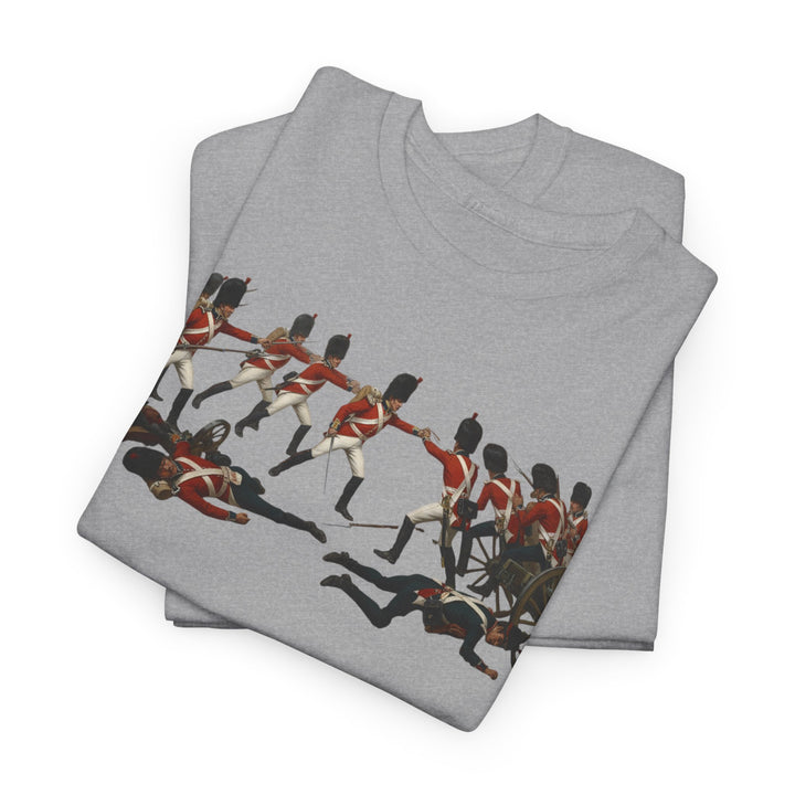 Waterloo Battle T‑Shirt — Historic Napoleonic War Commemorative Tee