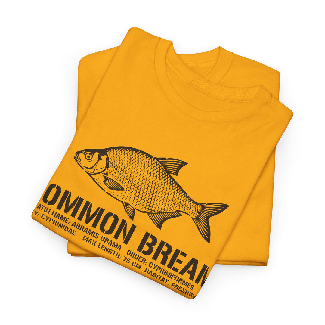 Common Bream Fishing Tee — Vintage Fish Illustration T-Shirt