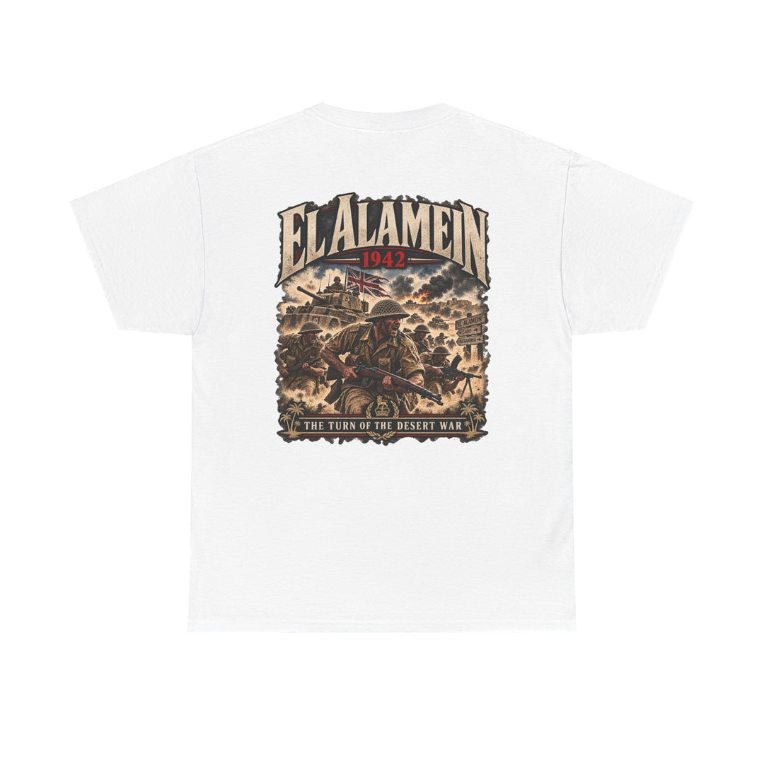 El Alamein 1942 Military History Tee — Desert War Veteran Tribute T-Shirt