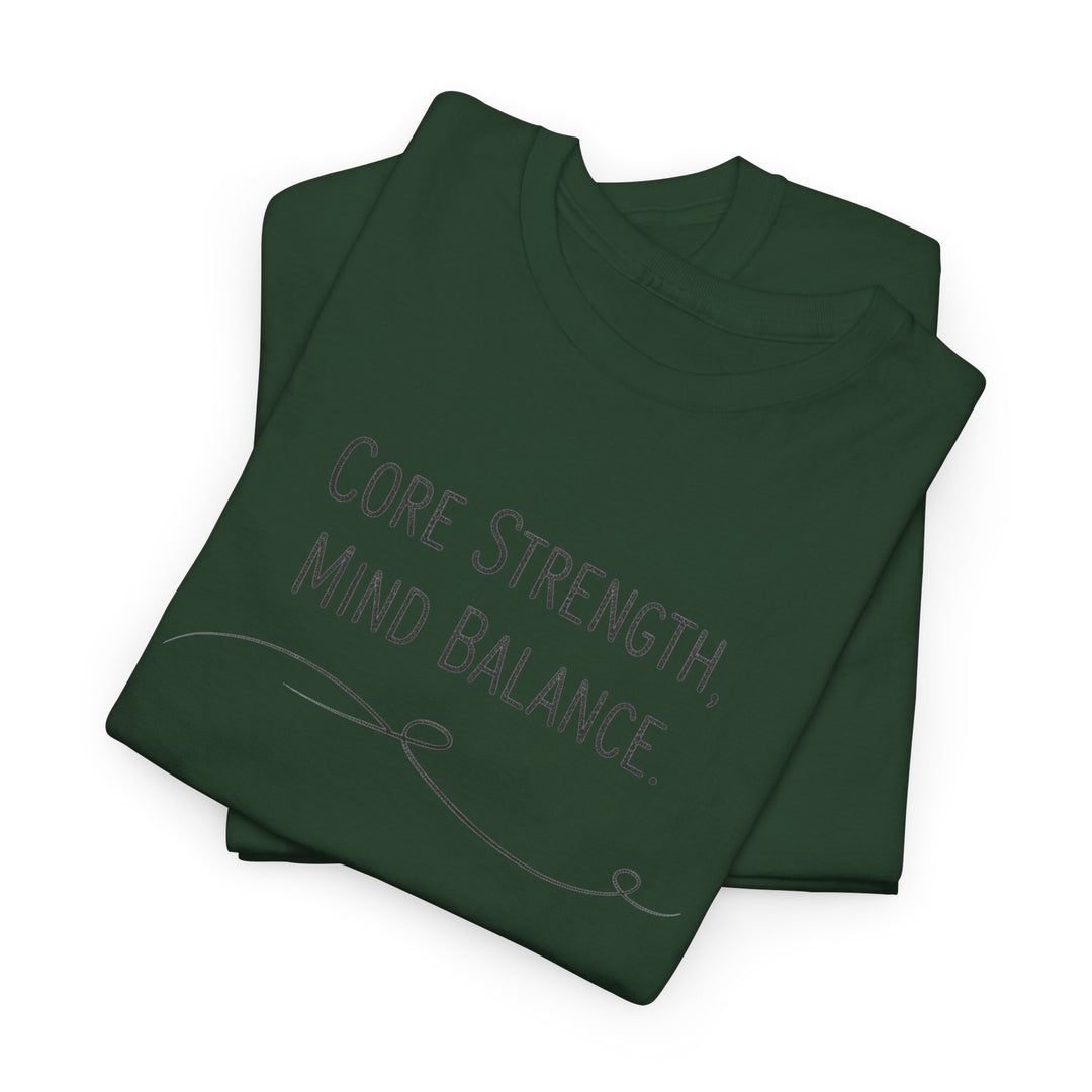 Pilates Inspirational Shirt – soft, breathable cotton featuring a motivating Pilates design. Perfect for workouts, studio sessions, and active lifestyle wear.