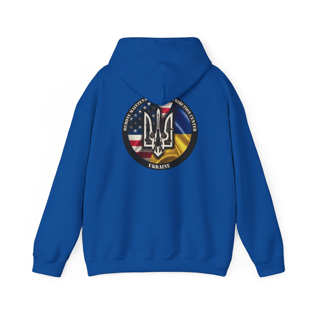 Ukraine Support Hoodie — RDCU US/UKRAINE Design
