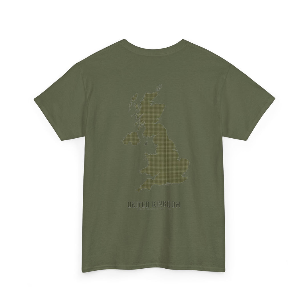 United Kingdom Map T-Shirt — Minimal UK Outline Tee