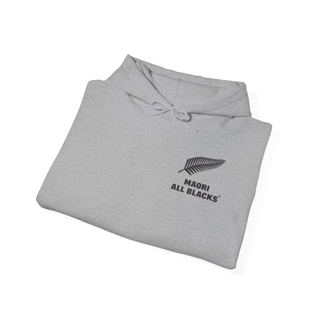 All Blacks Hoodie — Maori Silver Fern Rugby Pullover