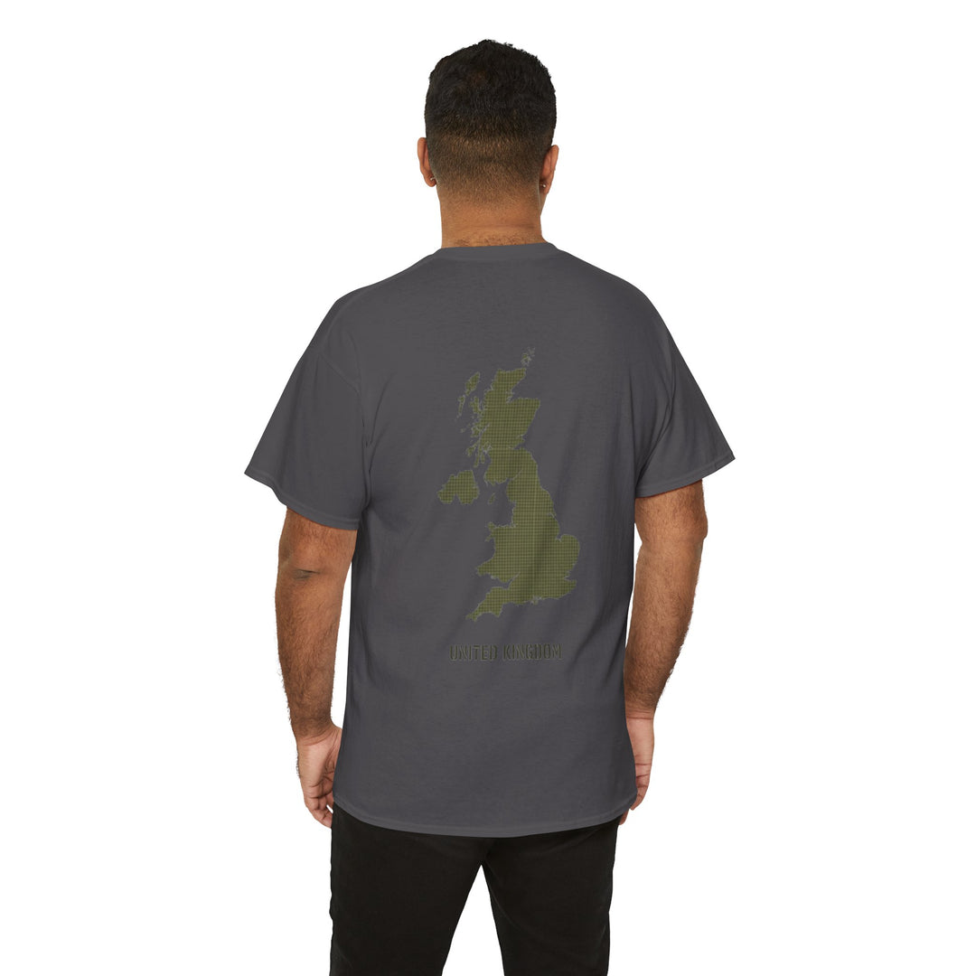 United Kingdom Map Tee — "GALLUS" Streetwear Graphic T-Shirt