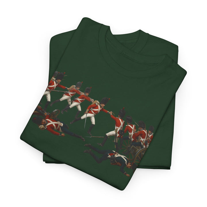 Waterloo Battle T‑Shirt — Historic Napoleonic War Commemorative Tee