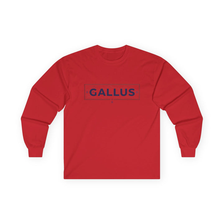 Spain Map Long Sleeve Tee — Gallus Logo Travel Shirt