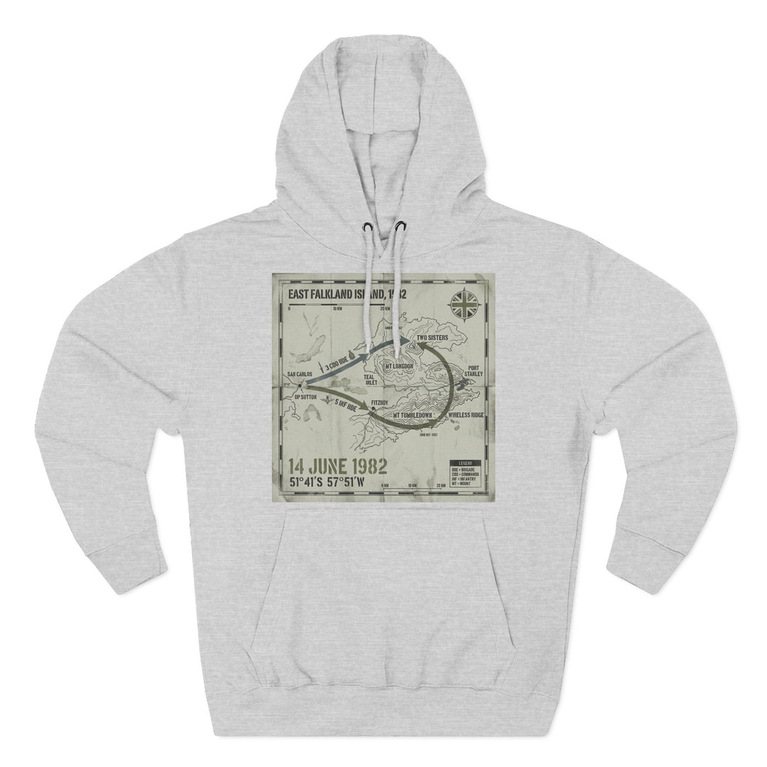 Port Stanley 1982 Assault Hoodie — Falklands Victory Heritage Graphic