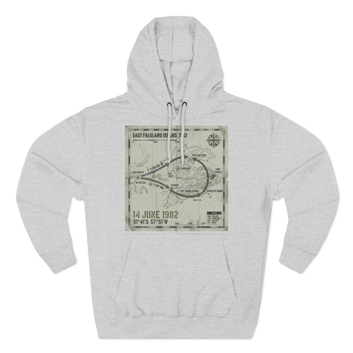 Port Stanley 1982 Assault Hoodie — Falklands Victory Heritage Graphic
