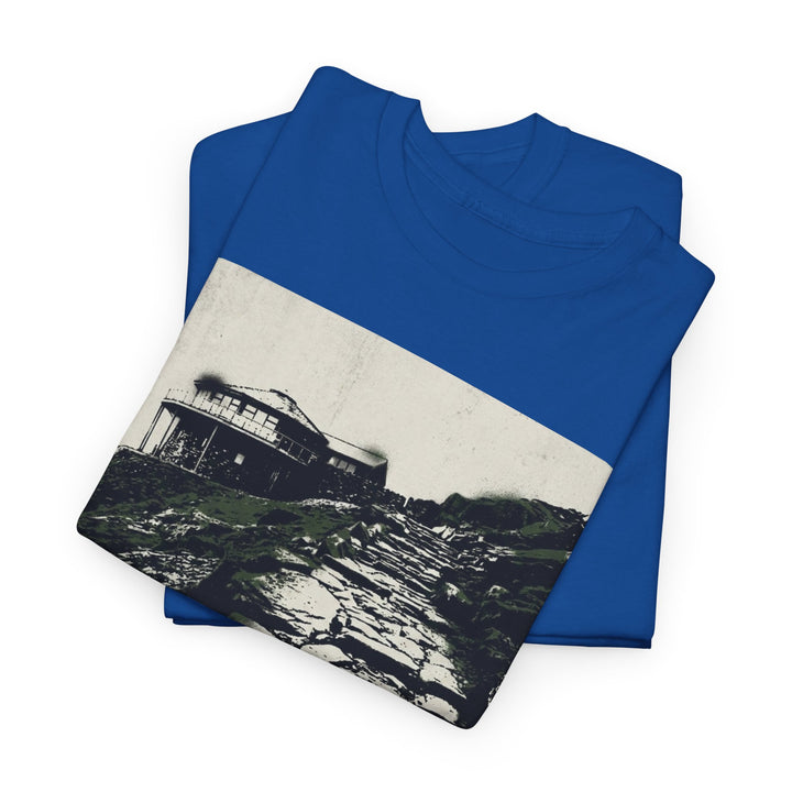 Snowdon 1085m Vintage Summit Tee — Mountain Coordinates Graphic T‑Shirt
