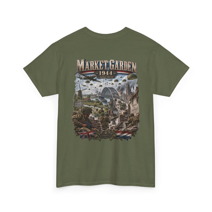 Market Garden 1944 T-Shirt — WWII Airborne Battle Illustration