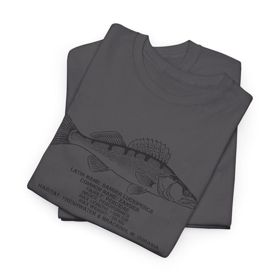 Walleye Fish (Zander) Illustration Tee | Fishing T-Shirt