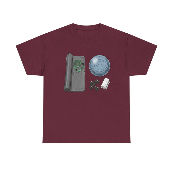 Pilates Kit Tee – soft, breathable cotton designed for Pilates workouts. Comfortable, flexible, and perfect for studio sessions, home practice, or casual wear.