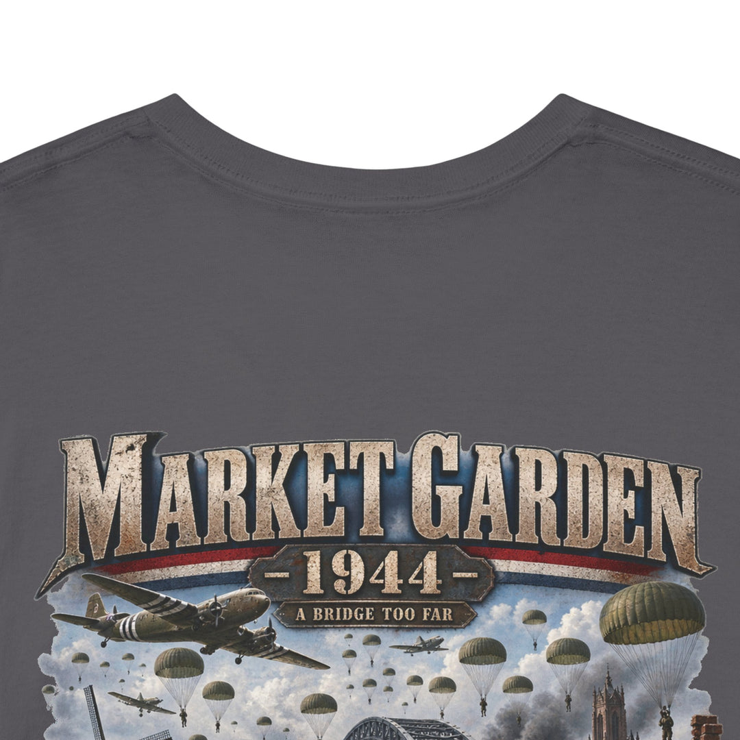 Market Garden 1944 T-Shirt — WWII Airborne Battle Illustration