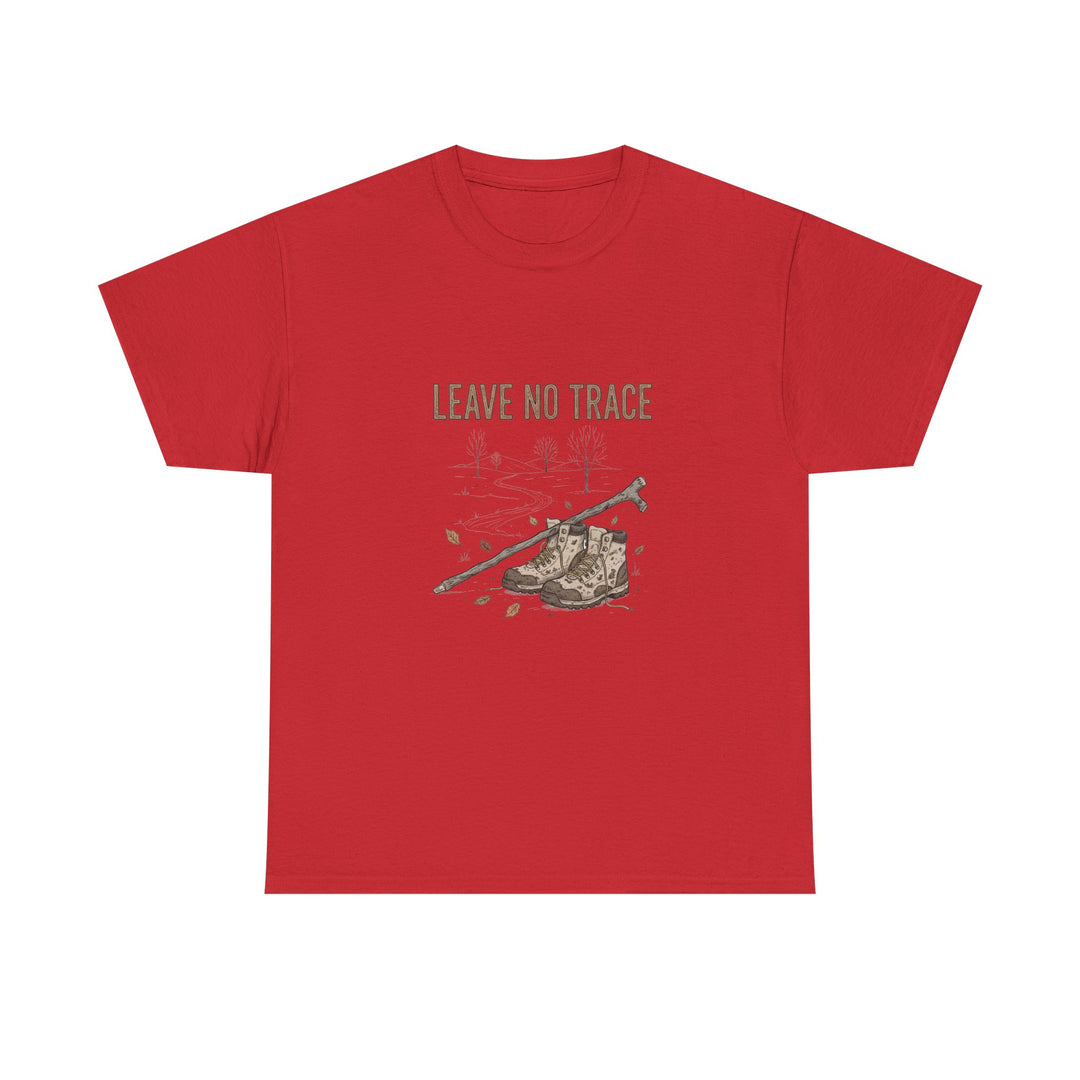 Leave No Trace Countryside Tee – a soft, breathable cotton T-shirt promoting respect for nature and responsible outdoor living.