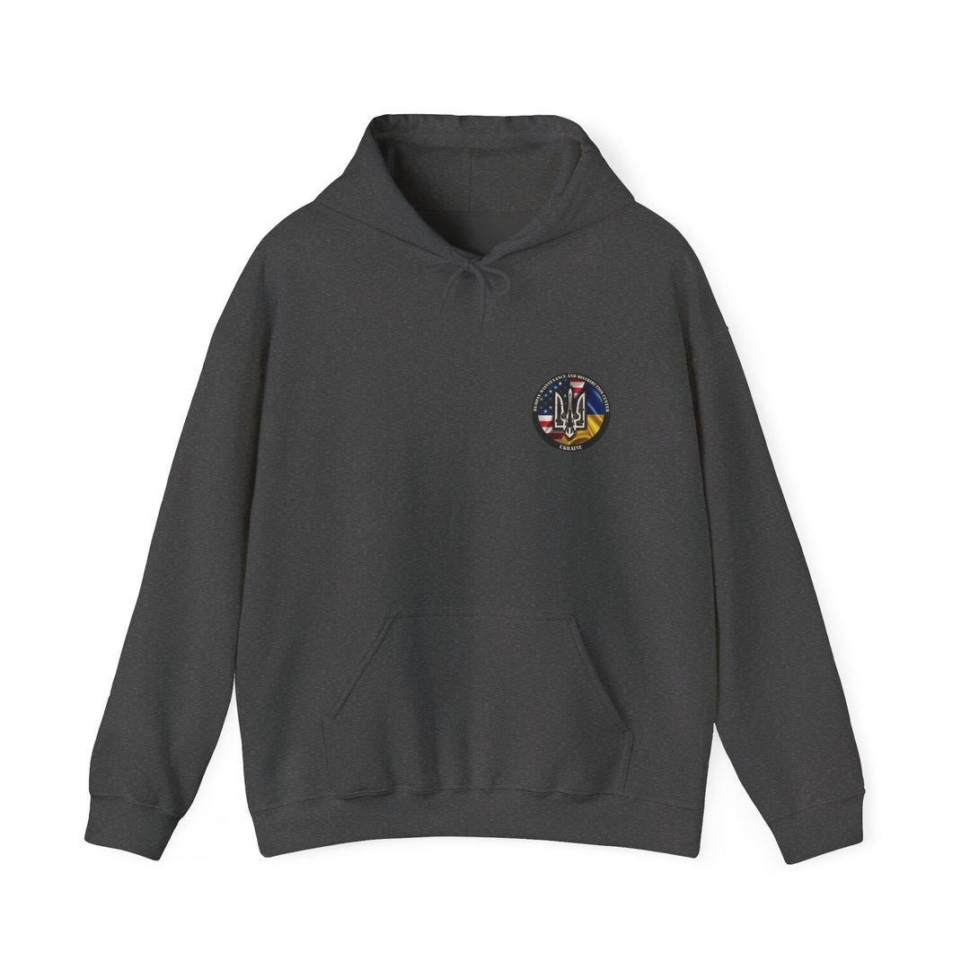 Ukraine Support Hoodie — RDCU US/UKRAINE Design
