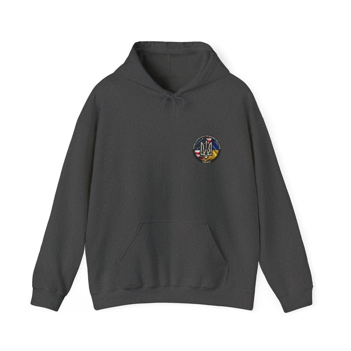 Ukraine Support Hoodie — RDCU US/UKRAINE Design