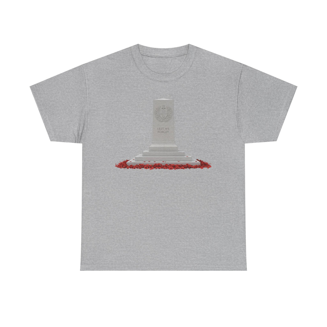 Cenotaph Memorial Tee — Tribute &amp; Remembrance Shirt