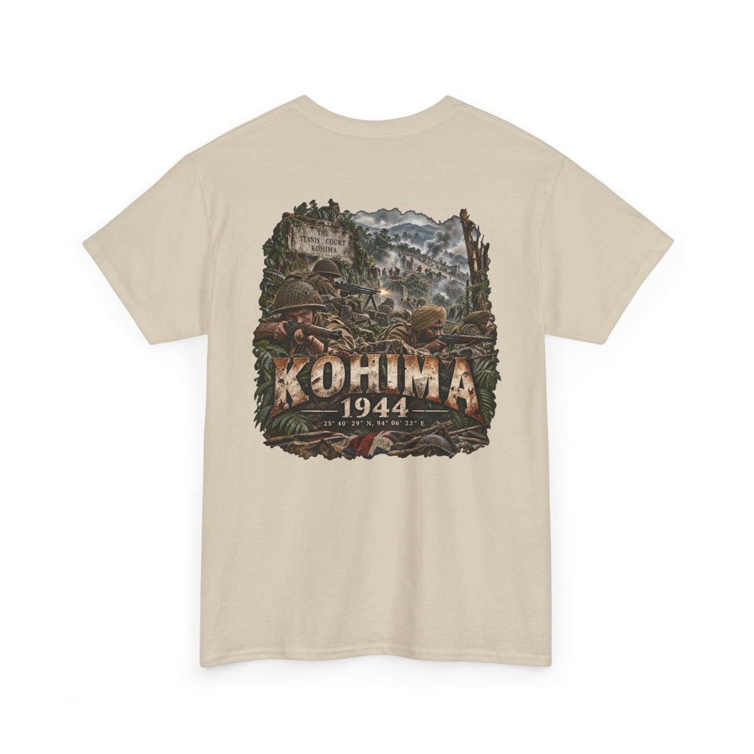 Kohima 1944 Commemorative Tee — WWII Battle of Kohima Memorial T-Shirt