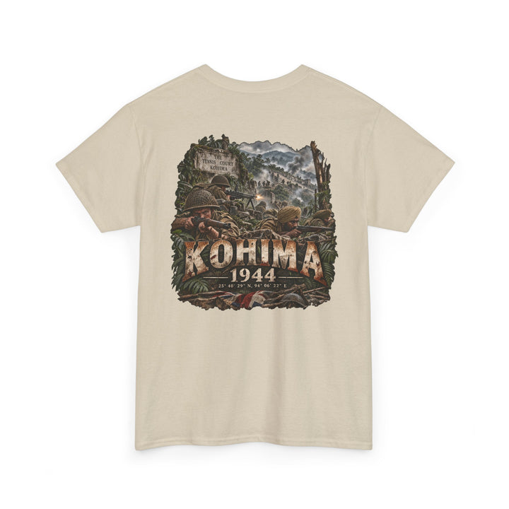 Kohima 1944 Commemorative Tee — WWII Battle of Kohima Memorial T-Shirt