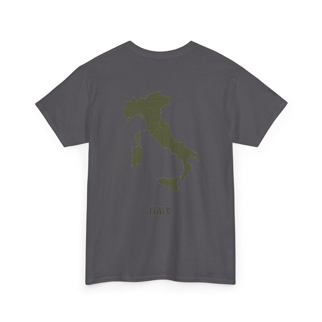 Italy Map T‑Shirt — Minimalist Travel Tee with &