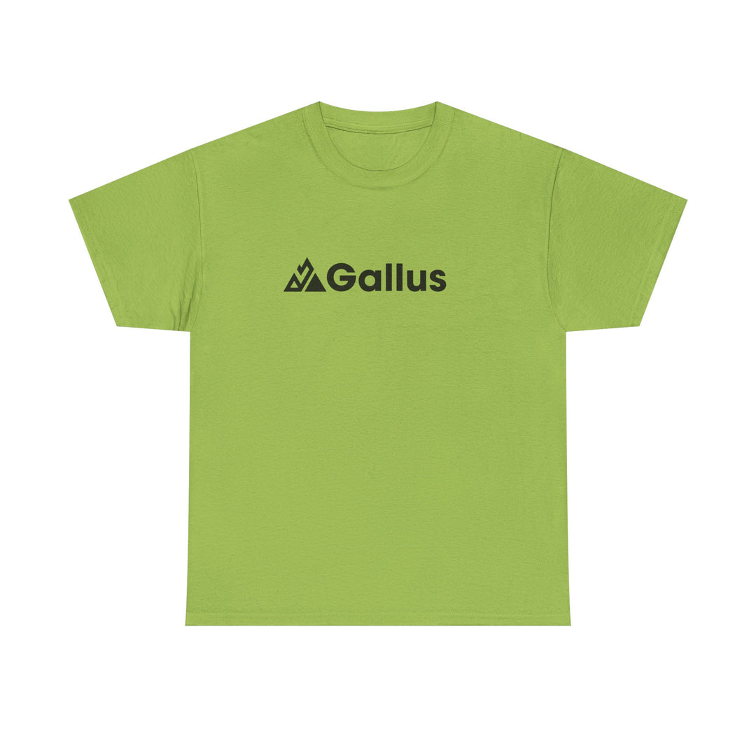 Gallus Mountains T‑Shirt — "Don’t Look… It Is A Long Way Up" Adventure Tee