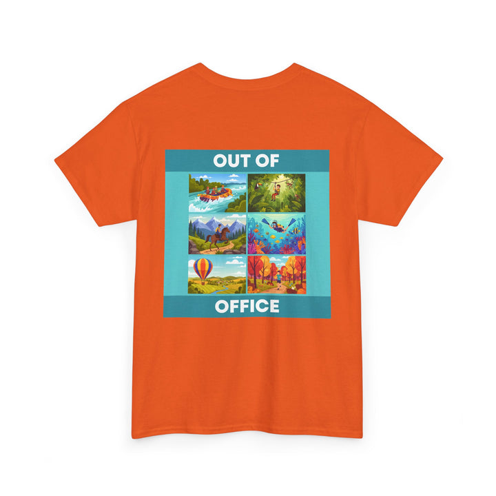 Out of Office Tee — Travel Scenes Graphic T-Shirt