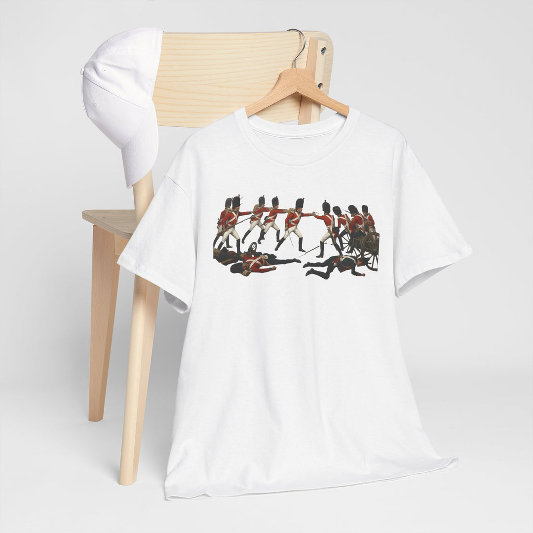Waterloo Battle T‑Shirt — Historic Napoleonic War Commemorative Tee