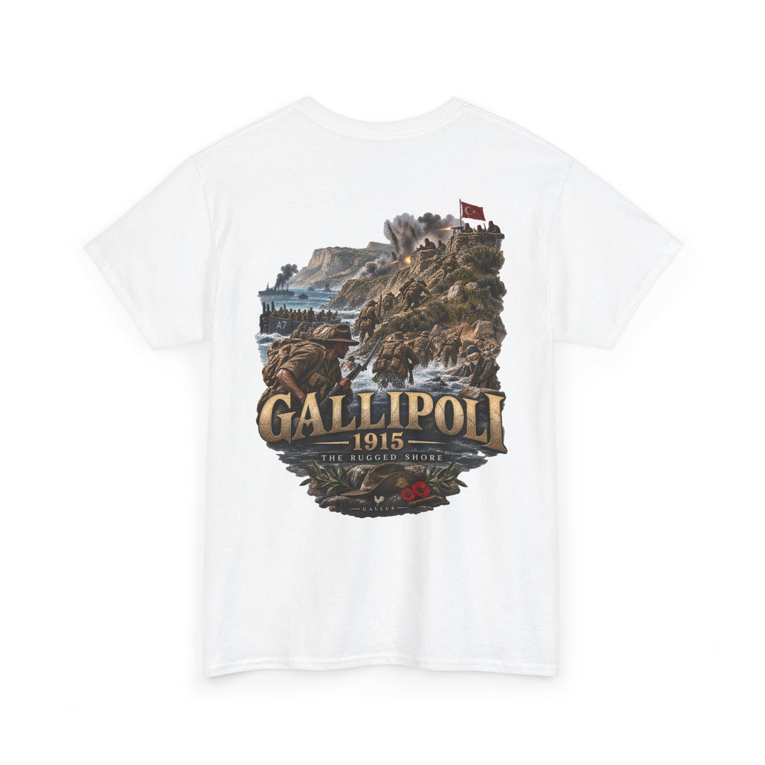 Gallipoli 1915 Memorial T-Shirt — ANZAC Remembrance Graphic Tee