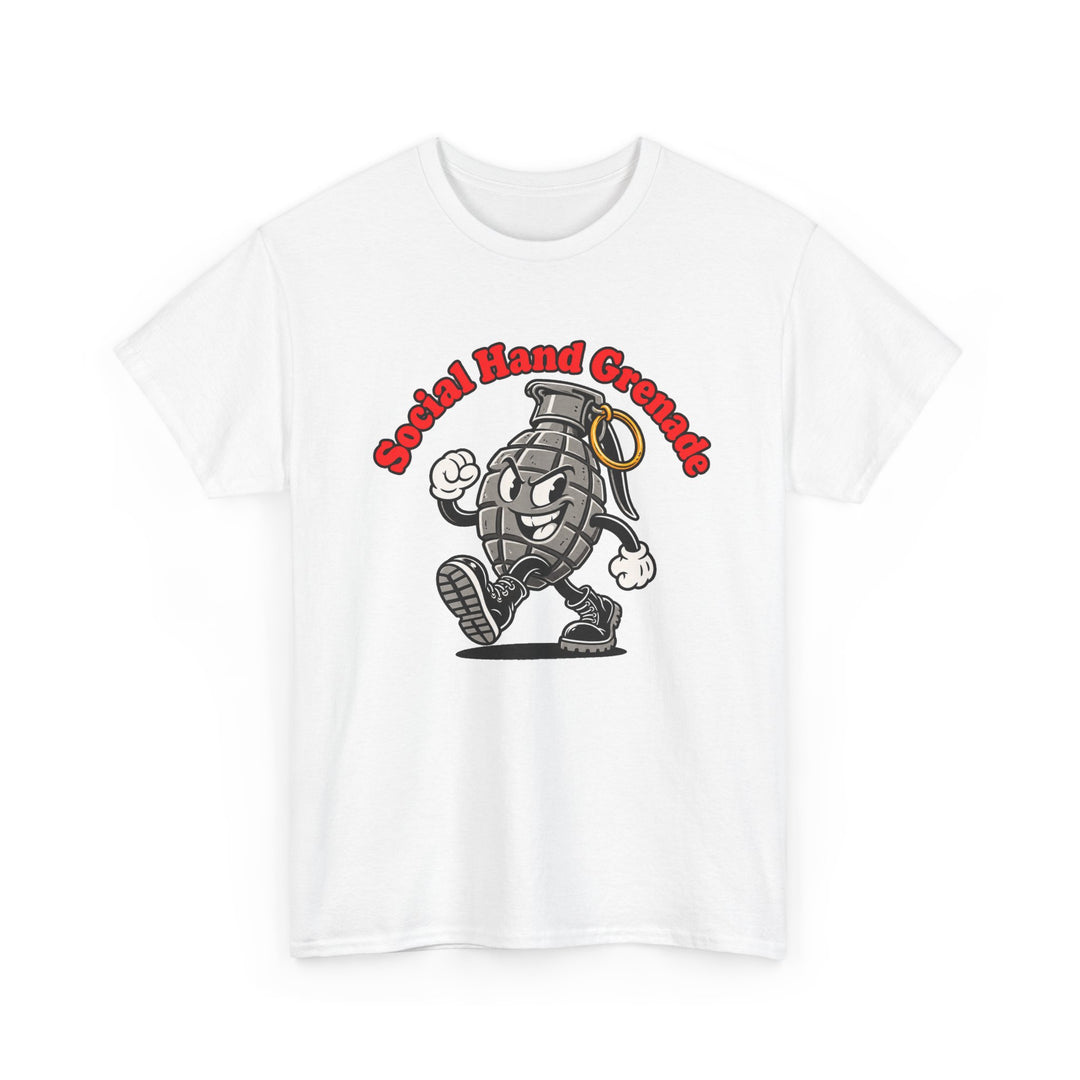 Social Hand Grenade T-Shirt — Military Humour Tee