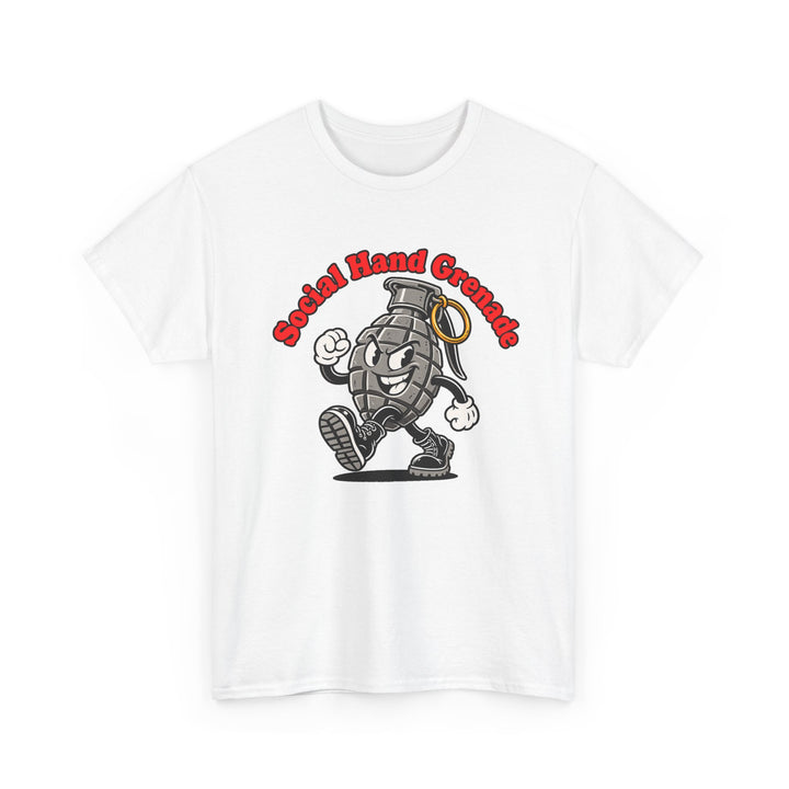 Social Hand Grenade T-Shirt — Military Humour Tee