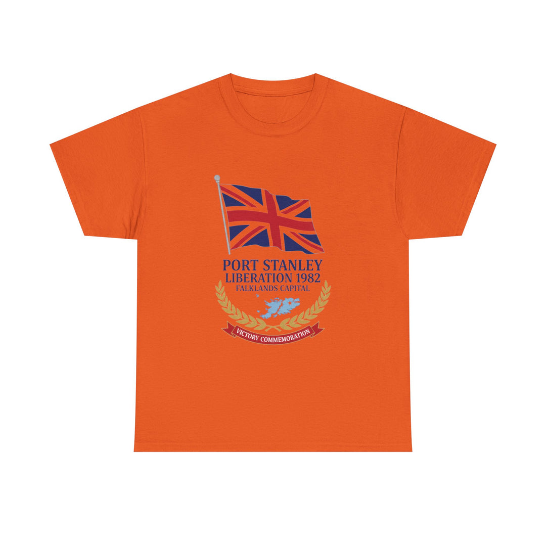 Port Stanley 1982 T-Shirt - Falklands War Victory Heritage Graphic