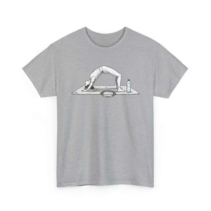 Pilates T‑Shirt – soft, breathable cotton designed for Pilates workouts. Comfortable, flexible, and perfect for reformer classes or everyday activewear.
