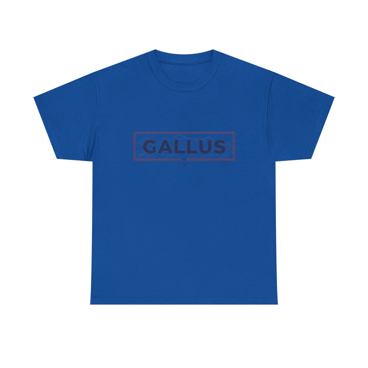 United Kingdom Map Tee — "GALLUS" Streetwear Graphic T-Shirt