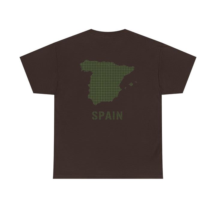 Spain Map T-Shirt • Gallus Logo Travel Tee