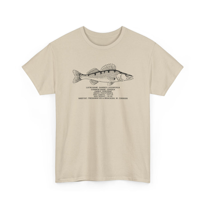 Walleye Fish (Zander) Illustration Tee | Fishing T-Shirt