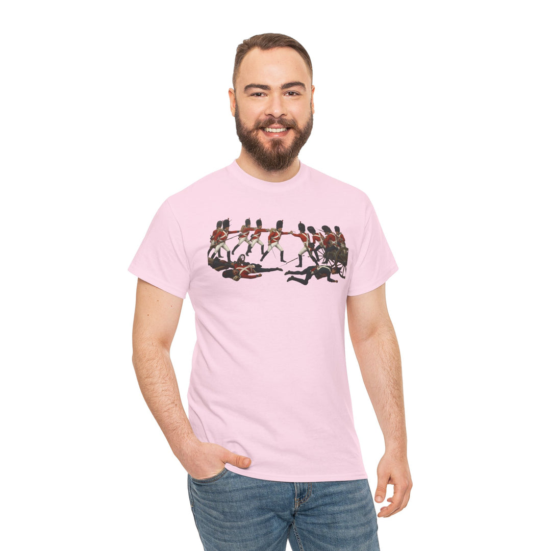 Waterloo Battle T‑Shirt — Historic Napoleonic War Commemorative Tee