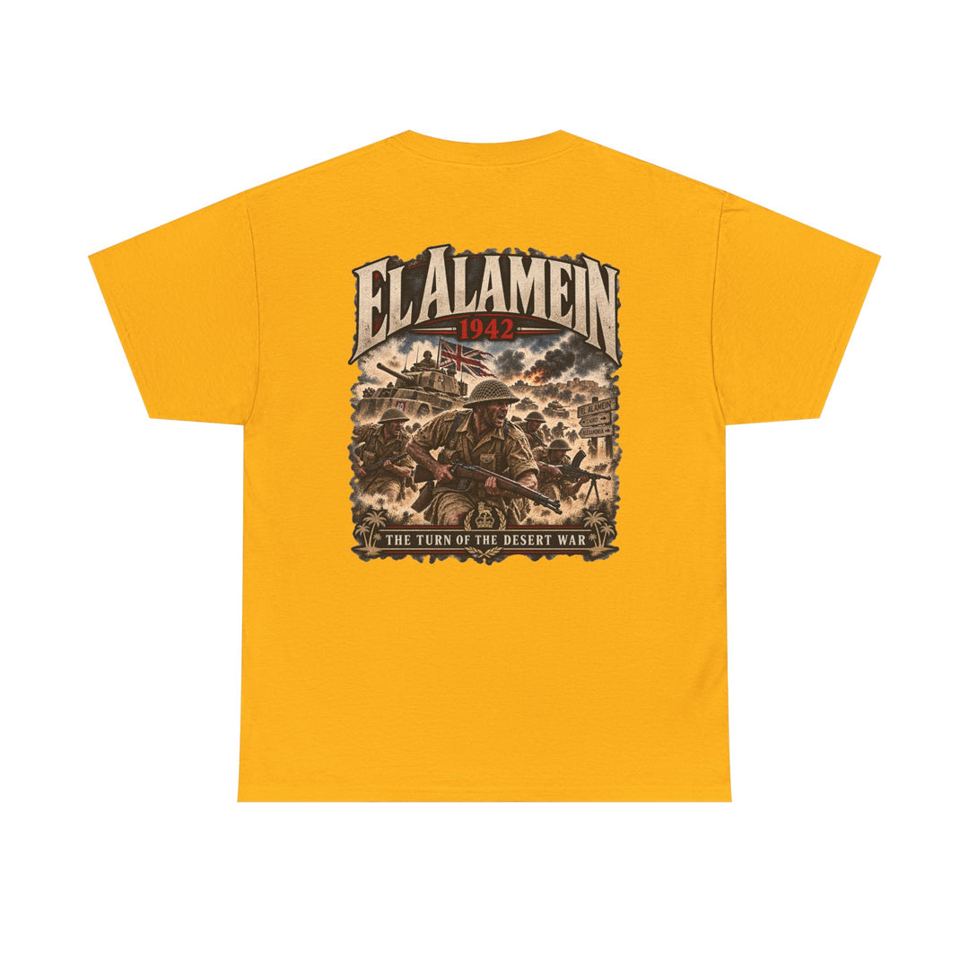 El Alamein 1942 Military History Tee — Desert War Veteran Tribute T-Shirt