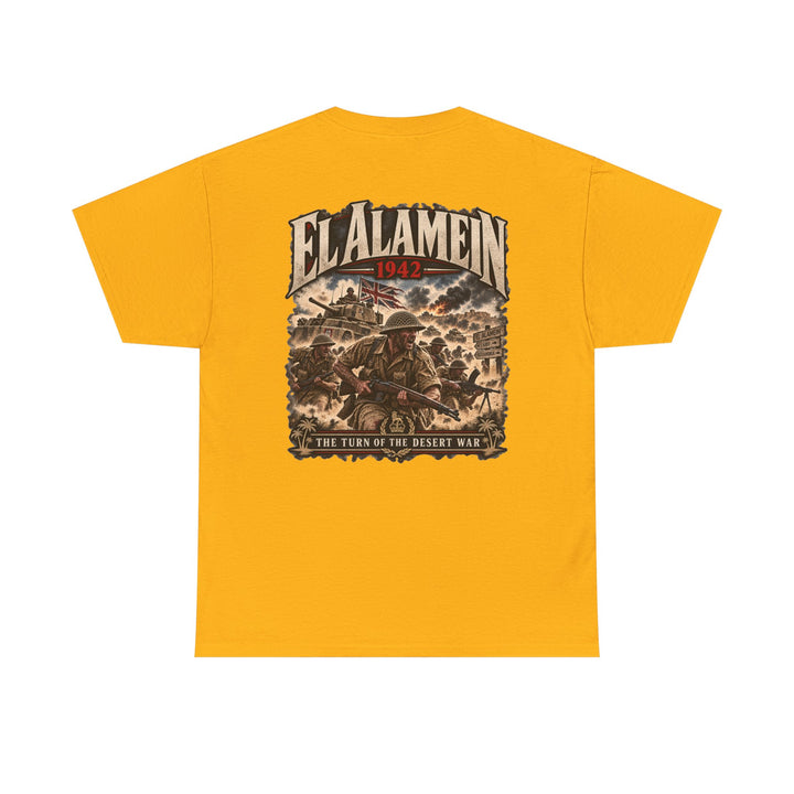 El Alamein 1942 Military History Tee — Desert War Veteran Tribute T-Shirt